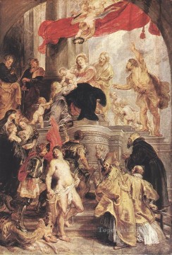 Bethrotal of St Catherine sketch Baroque Peter Paul Rubens Oil Paintings